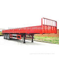 multi-functional three axles side wall trucks trailers with container locks